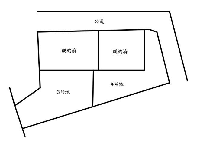 【区画図】 | 姫路市砥堀高架下／売土地