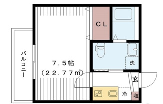 【間取り】 | AJ八潮 | 間取りです。