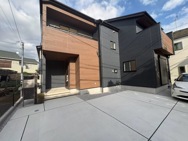 川越市寺尾　新築分譲　東武東上線『新河岸駅』徒歩22分　【寺尾小学区】の前面道路含む現地写真