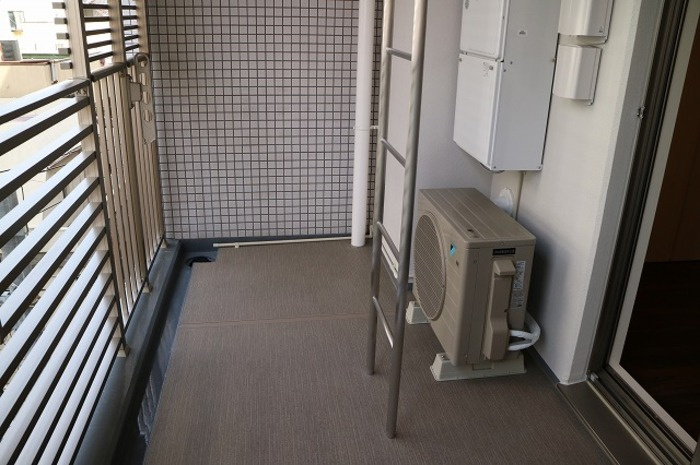 神戸Harborside　萬利Residenceのバルコニー