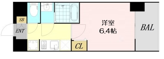 【間取り】 | プレリス北巽駅前ラバルス