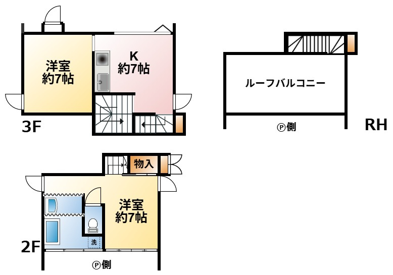 サーフビレッジKAIの間取り