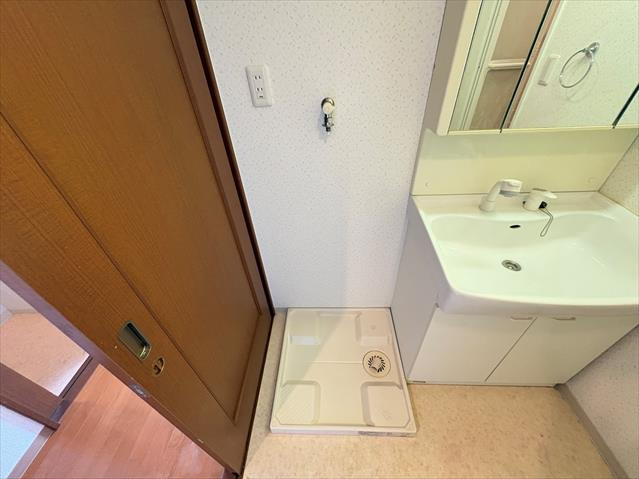 ラ メゾン ミューの洗面所