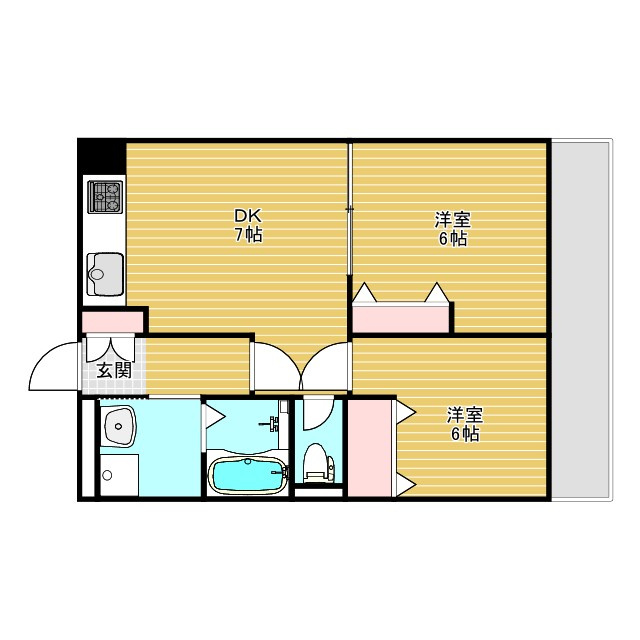 ロイヤルハイツの間取り