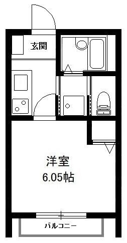 パサージュ東金町の間取り