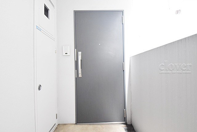【その他共用部分】 | B CITY APARTMENT SHINJUKU NW | ダブルロック式の玄関ドアが皆様をお出迎え。お部屋のセキュリティの観点からも、うれしい設備ですね。玄関の色もシックで良い感じです。～即日のご見学可能～　お問合せはお気軽にどうぞ。