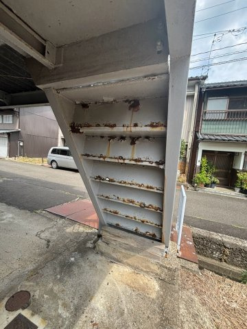 福井県越前市　一棟アパート 戸建ての駐車場