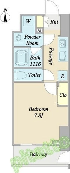 WESTIN上前津の間取り