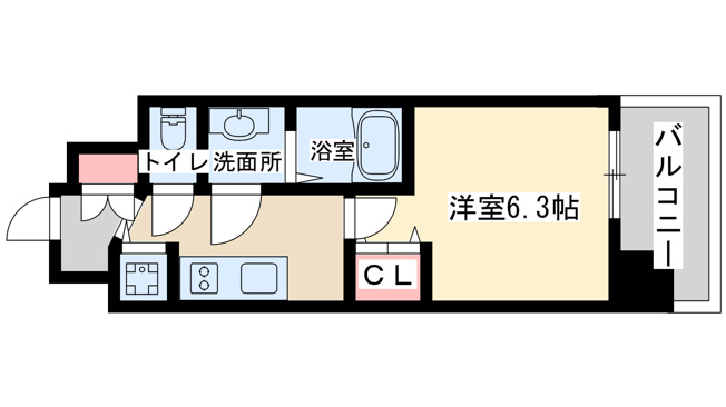 【間取り】 | アドバンス新大阪ウエストゲート