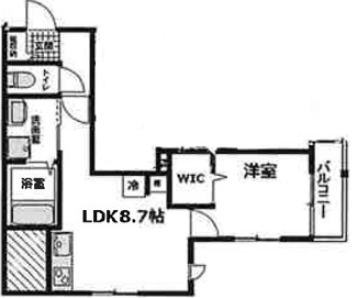 【間取り】 | ストリームヒルズ祐天寺   | 間取りです。
