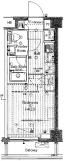 【間取り】 | プレール・ドゥーク元住吉 | 間取りです。