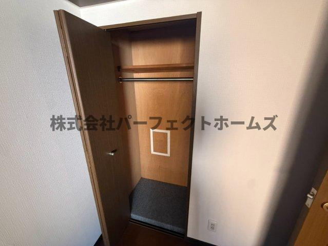 ふぁみーゆ寝屋川セントラルパークA棟の収納|大きなスペースがあり、収納には困りません