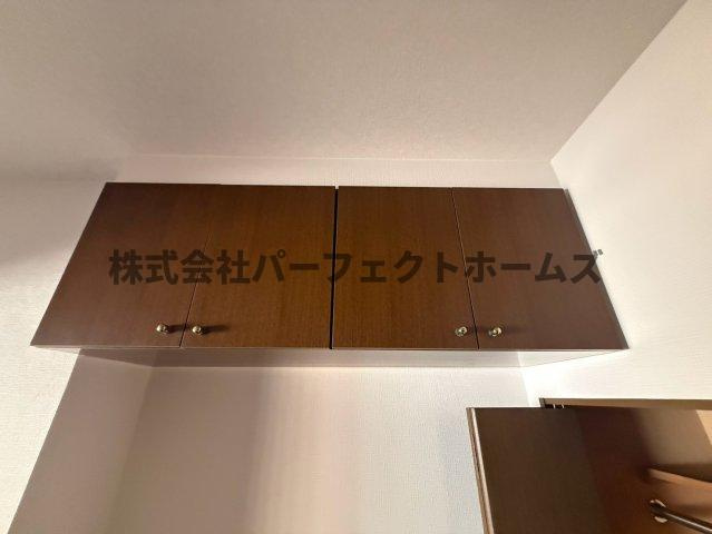 ふぁみーゆ寝屋川セントラルパークA棟の収納|大きなスペースがあり、収納には困りません