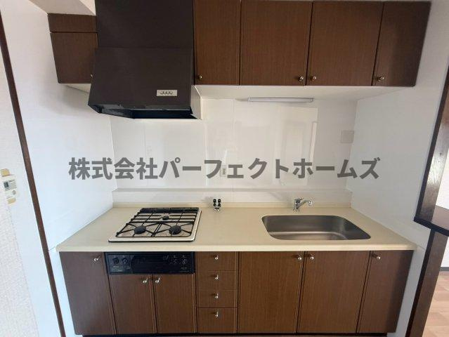 ふぁみーゆ寝屋川セントラルパークA棟のキッチン|使いやすいキッチンです