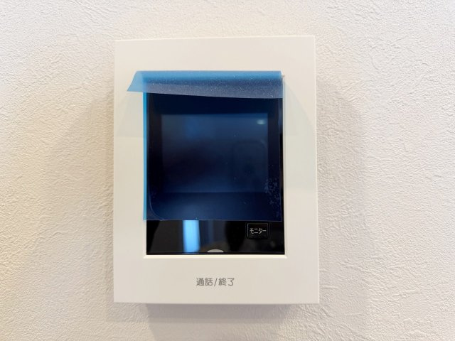 塔南蒔絵ハイツのセキュリティ|モニターで訪問者を確認できるので、知らない人やセールス・勧誘など避けられて安心です！（R8.8撮影）