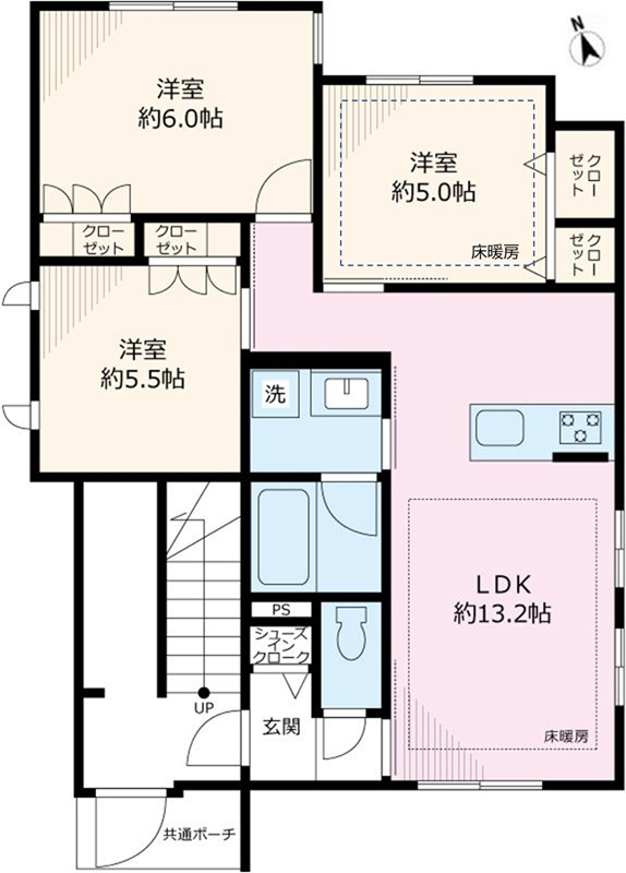Hale　Honoの間取り