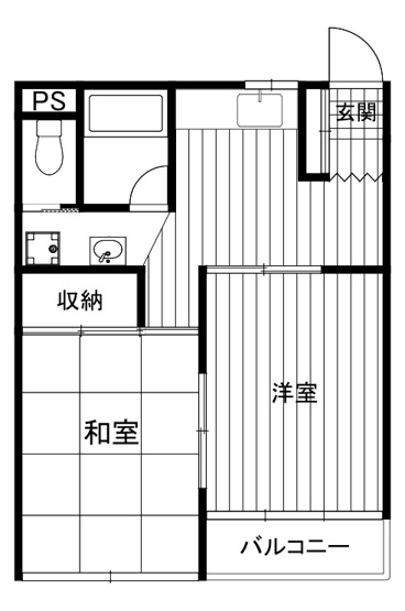 【間取り】 | ユートピア美堀