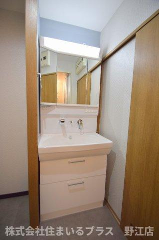 サンシード城東の洗面所