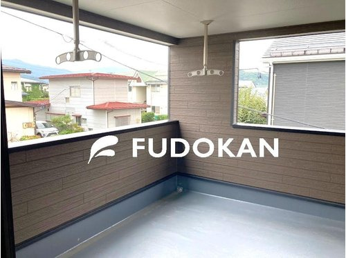 山形市印役町５丁目の新築一戸建の内観：施工例|洗濯は外干ししたいけど、外の目やお天気が気になる方注目です。