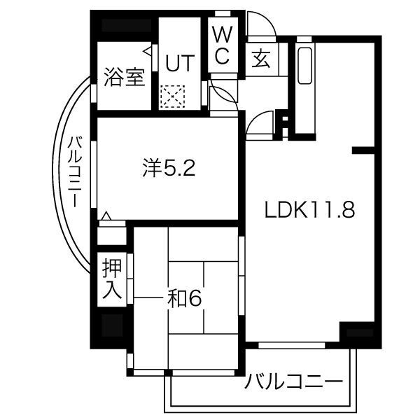 シティマンション赤池の間取り