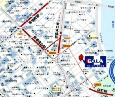 【地図】 | ガラ・シティ東日本橋