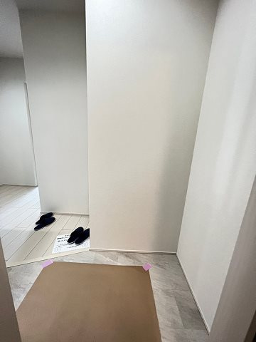 尼崎市東園田町６丁目のアパートの玄関