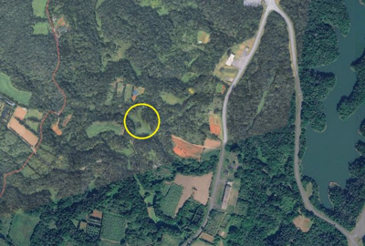 【地図】 | 【軍用地】嘉手納弾薬庫　嘉手納町43倍