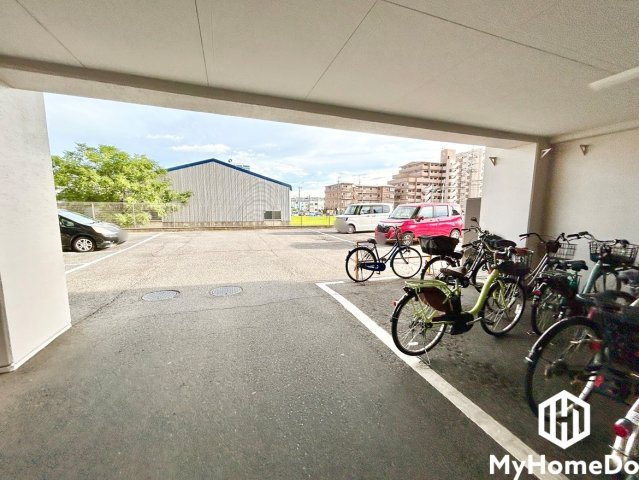 千代田ハウスの駐輪場