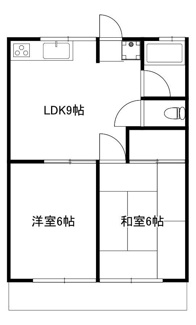 【間取り】 | 都立大ハイツ | 間取りです。
