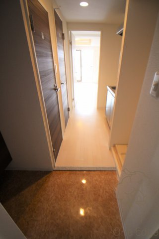 Luxe天神橋の玄関