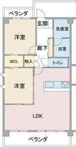 グランドール玉水の間取り