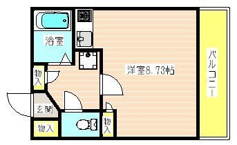 コウジィコート枝吉の間取り