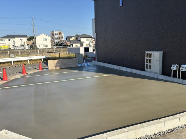 パラーシオの駐車場|10/9現在の写真になります。
