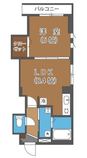 【間取り】 | アウゼ大栄 | 間取りです。