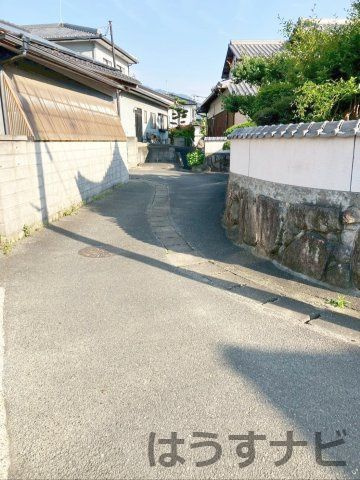 糟屋郡篠栗町和田１丁目 中古戸建の前面道路含む現地写真|前面道路（南西側）です！
