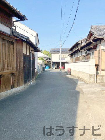 糟屋郡篠栗町和田１丁目 中古戸建の前面道路含む現地写真|周辺道路です！