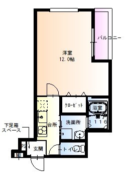フジパレス南塚口Ⅵ番館の間取り
