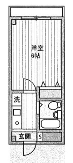 第77シンエイビルの間取り|間取りです。