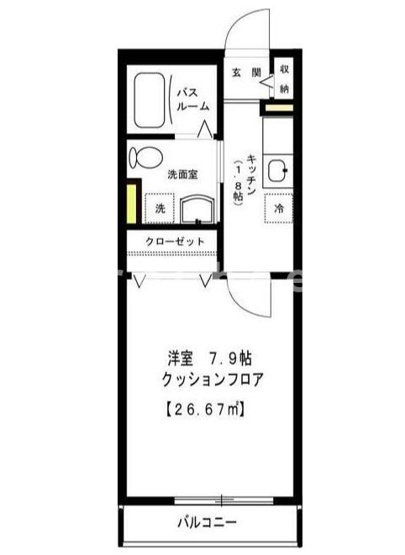 【間取り】 | ヴェールメゾン駒沢
