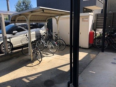 レオパレスエクレールのその他|駐輪場