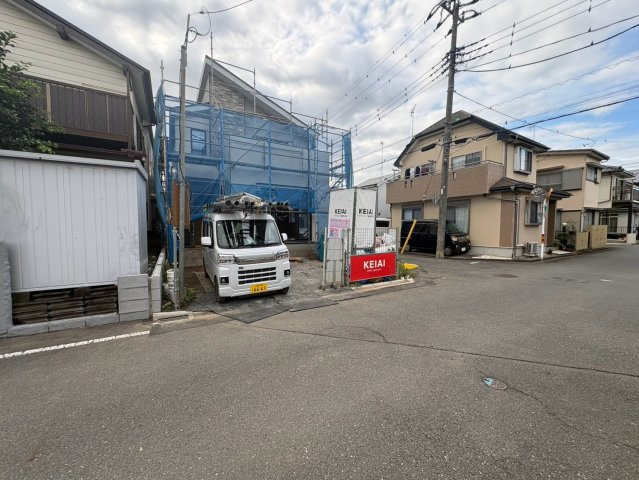 川越市木野目　新築分譲　JR川越線『南古谷駅』徒歩17分　【南古谷小学区】の前面道路含む現地写真