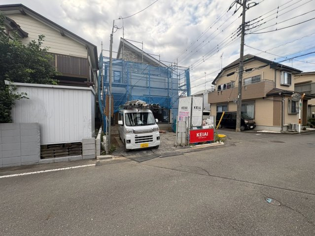 川越市木野目　新築分譲　JR川越線『南古谷駅』徒歩17分　【南古谷小学区】の前面道路含む現地写真