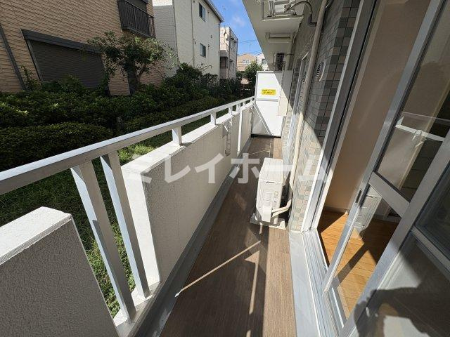 グレイス大森のバルコニー