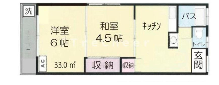 西巣鴨オレンジコートの間取り