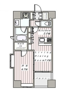 【間取り】 | デュオ・スカーラ西麻布タワーＥＡＳＴ | 間取りです。