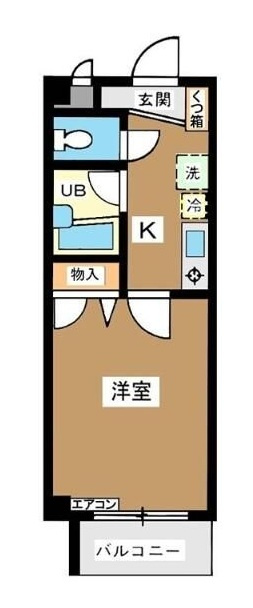 カーサ松原の間取り|間取りです。