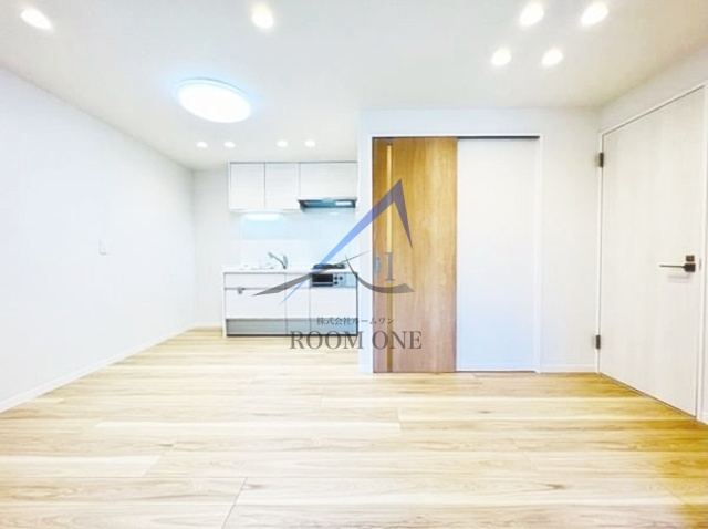 朝日九段マンションの居間・リビング|洋室のお部屋です。