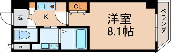 AHマンション泉の間取り