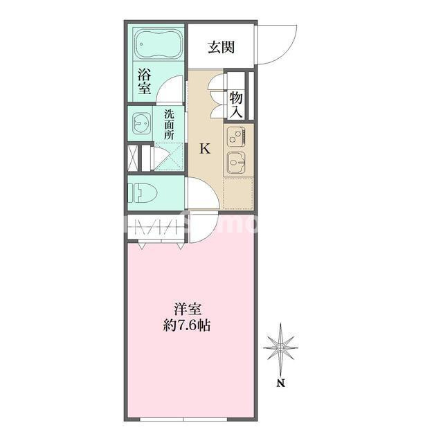 アトリオフラッツ自由が丘eastの間取り