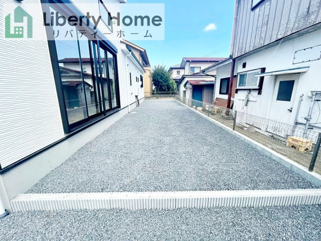 水戸市見和2期　新築戸建の庭